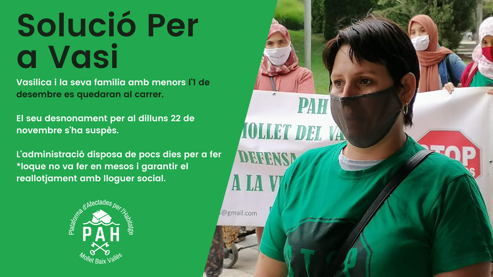 You are currently viewing Vasi i la seva família amb dos menors es pot quedar al carrer