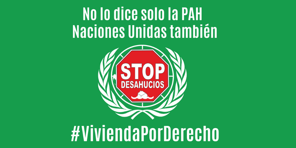 Read more about the article Arranca la nueva campaña de la PAH #ViviendaPorDerecho