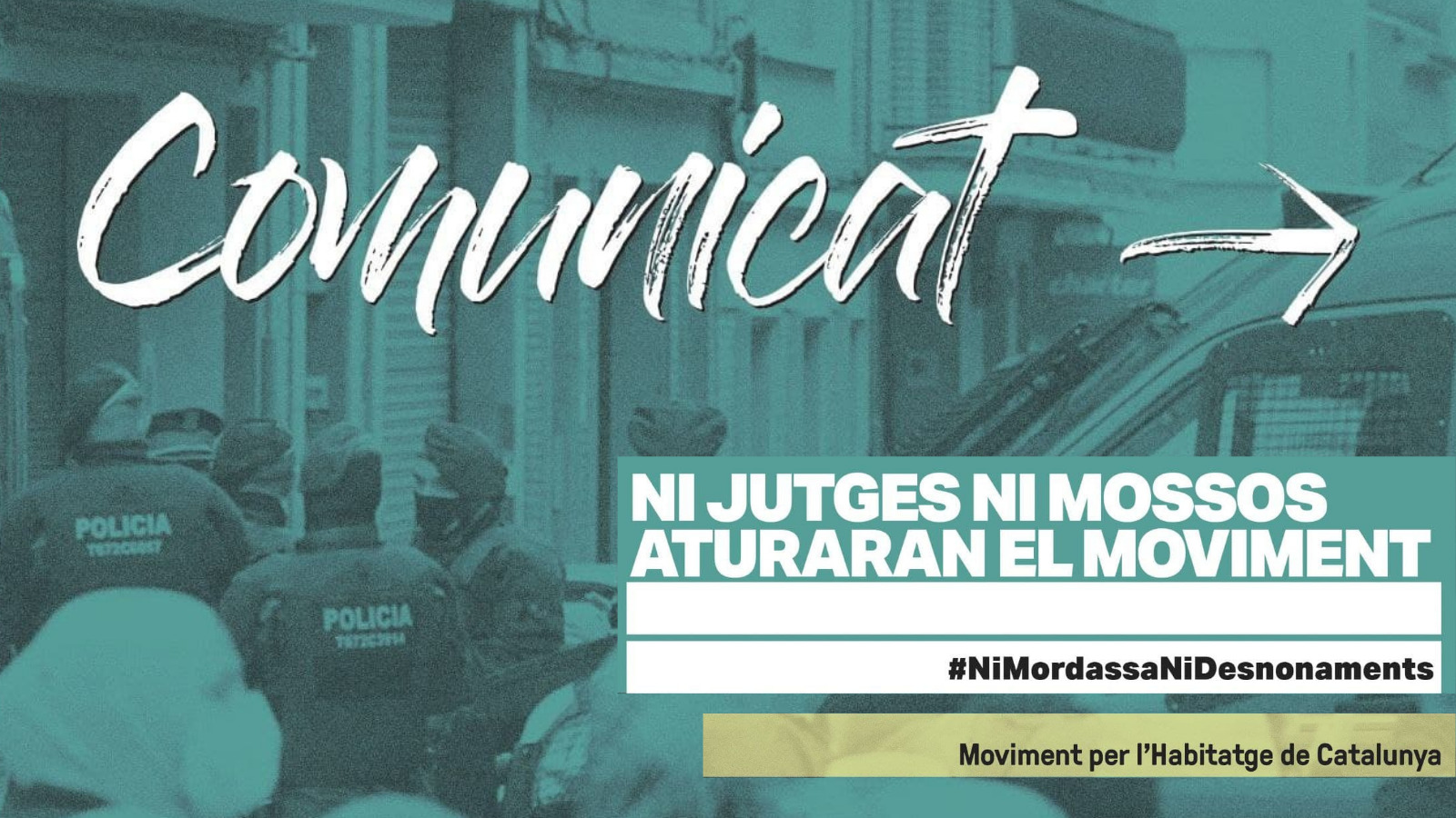 You are currently viewing Ni jueces ni Mossos detendrán nuestro movimiento
