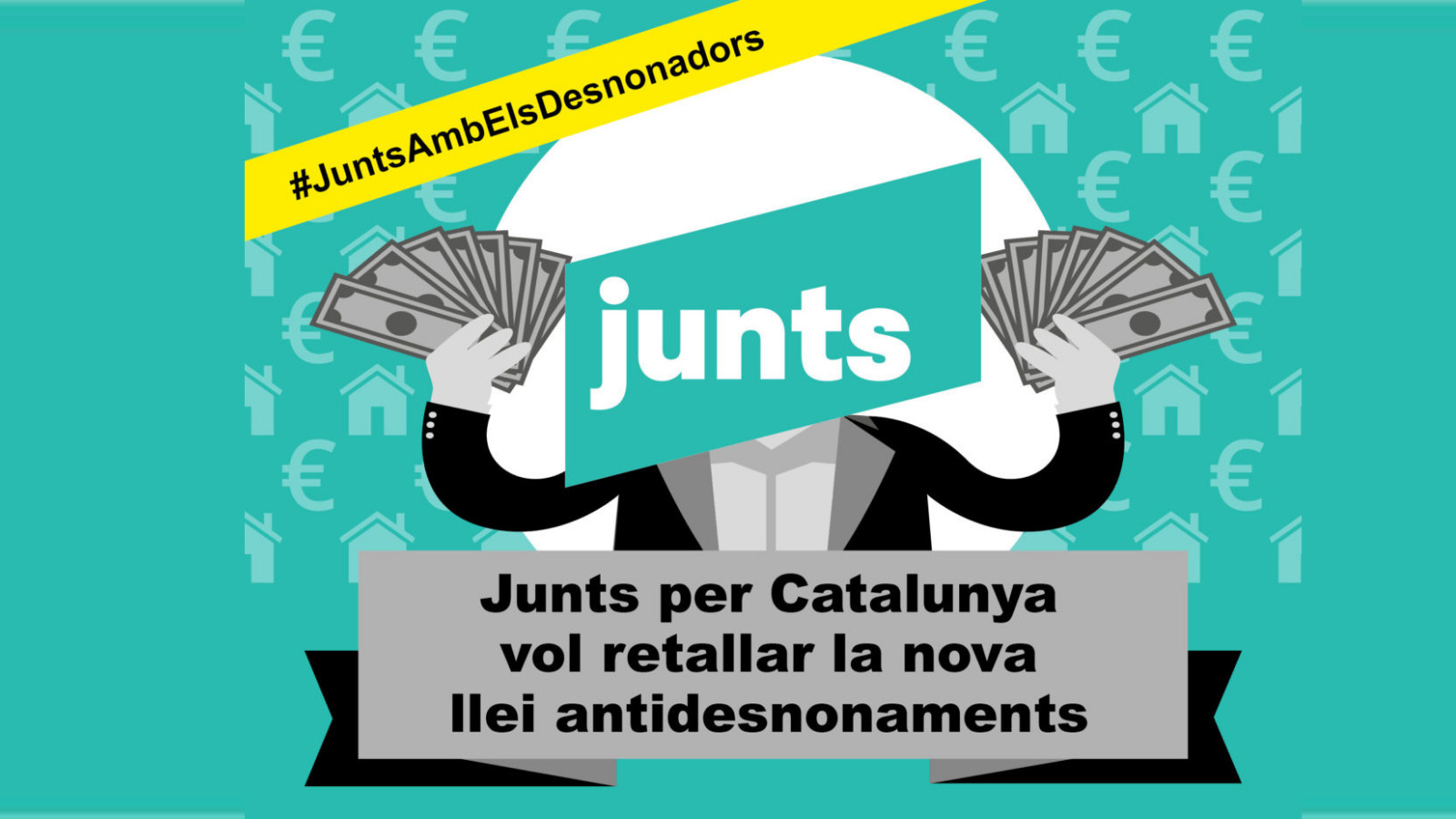 You are currently viewing [CONVOCATORIA] Junts per Catalunya vol retallar la nova llei antidesnonaments