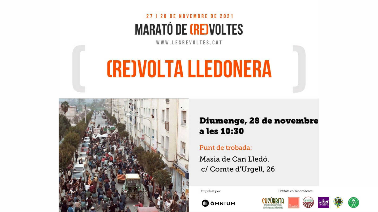 You are currently viewing Arriba la (Re)volta Lledonera a Mollet.